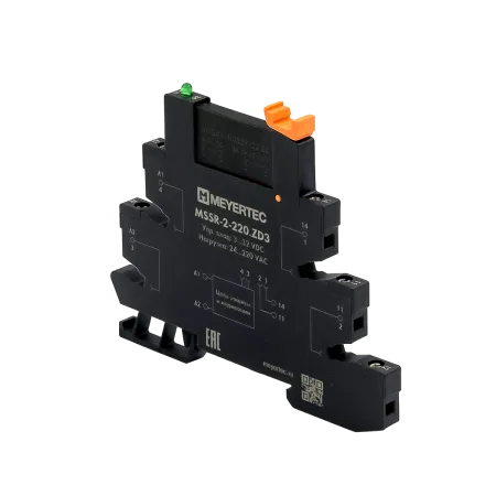 Модуль реле твердотельное, 220VAC и колодка